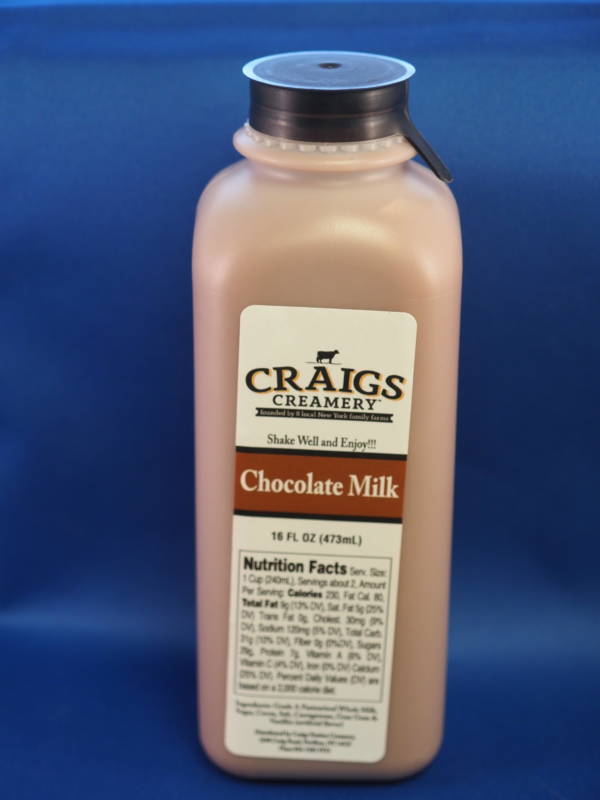 Chocolate Milk Plastic Pint - Purity™ Dairy