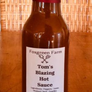 Tom's Hot Sauce at Foxgreen Farms
