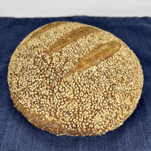 Sesame Sourdough Loaf