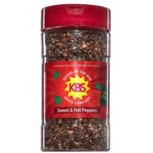 Sweet & Hot Pepper Salt Free Seasoning | Buffalo NY | Kissed by the Sun Spice Co. | Honeygirl Gourmet
