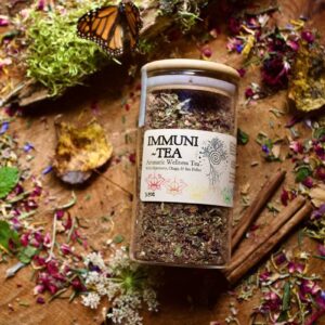 an image depicting handmade herbal tea
