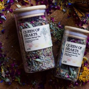 a image showing the Queen of Hearts herbal tea blend