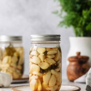 Pickled Organic Garlic
